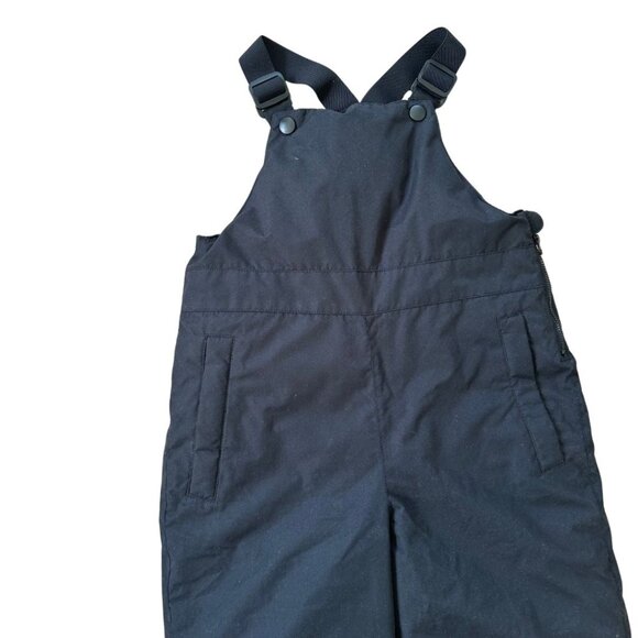 Old Navy Unisex Water-Resistant Snow-Bib Overalls for Toddler Black 6-7 - Picture 4 of 10